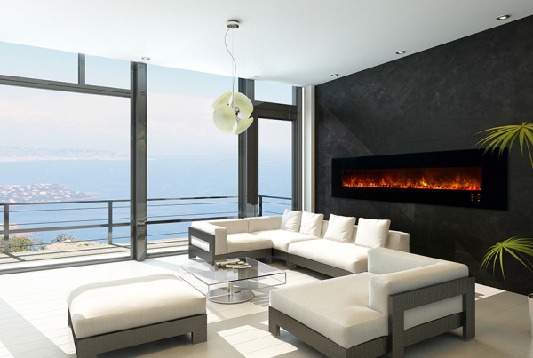 Looking for electric fireplaces with a modern/contemporary look? Watch them burn and request a free quote today! Installation is easy.