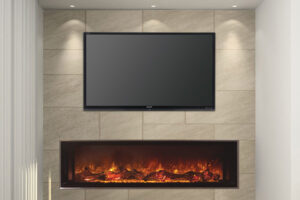 Electric Fireplace TV Stand 3