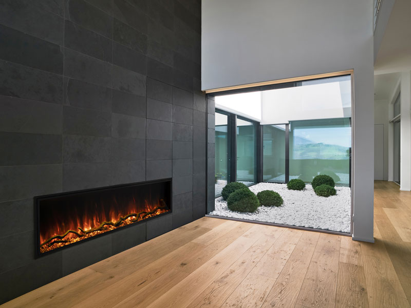 Landscape Pro Slim Built In Electric Fireplace